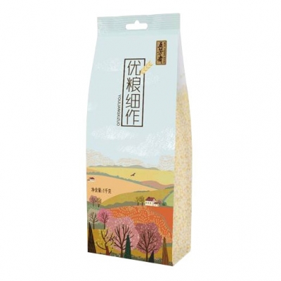 1公斤真空黑米袋装