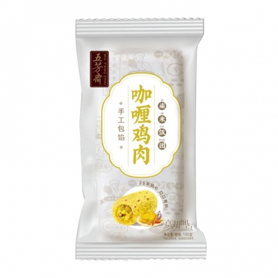 咖喱鸡肉粢米饭团