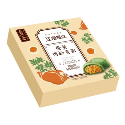 60g×4只蛋黄肉松青团