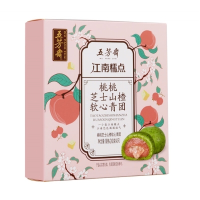 60克×4桃桃芝士山楂软心青团